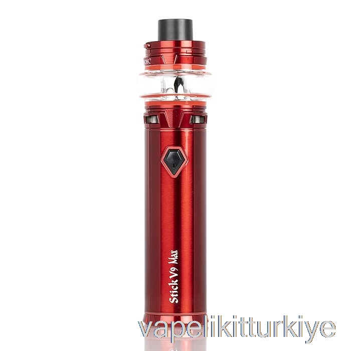 Vape Likit Smok Stick V9 & Stick V9 Max 60w Başlangıç ​​kiti V9 Max - Kırmızı